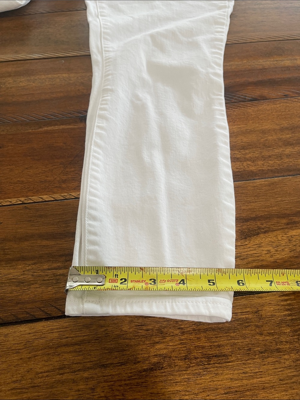 Lucky Brand White Ava Mid Rise Crop Skinny Jeans size 8/29 cropped - Picture 8 of 14